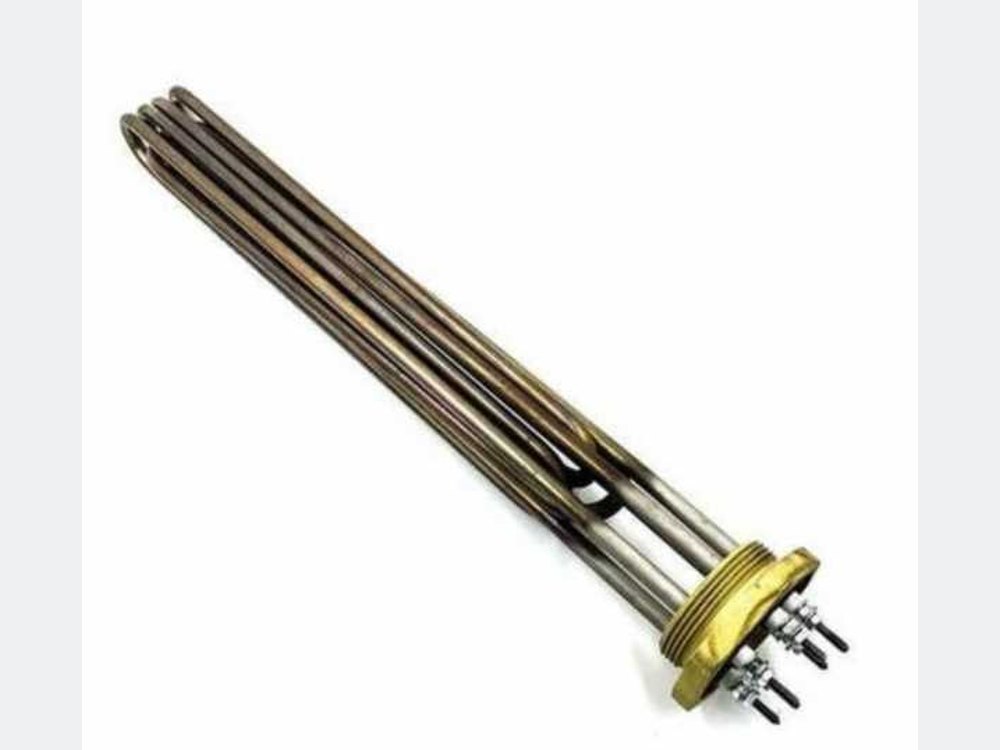 Многотрубный фланцевый ТЭН для гальванической линии